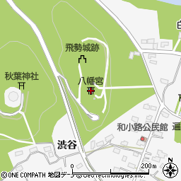 八幡宮周辺の地図