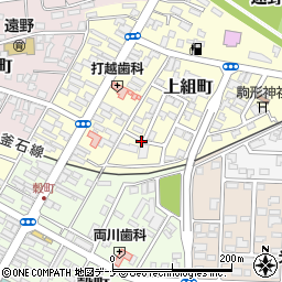 〒028-0517 岩手県遠野市上組町の地図