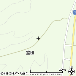 秋田県横手市大森町上溝横沢周辺の地図