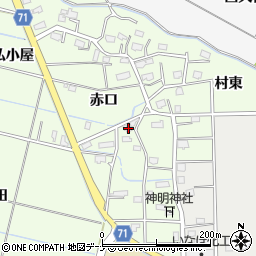 〒013-0075 秋田県横手市静町の地図