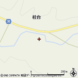 秋田県由利本荘市東由利法内代三郎周辺の地図