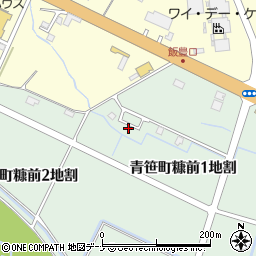 岩手県遠野市青笹町糠前１地割10-16周辺の地図