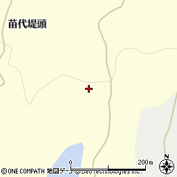 秋田県由利本荘市葛法二ツ分周辺の地図