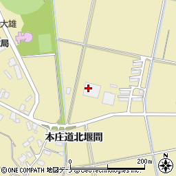 秋田ふるさと農業協同組合　大雄総合支店大雄営農資材課資材周辺の地図