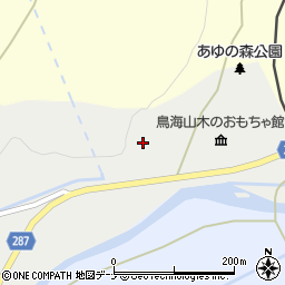 秋田県由利本荘市町村鳴瀬台周辺の地図