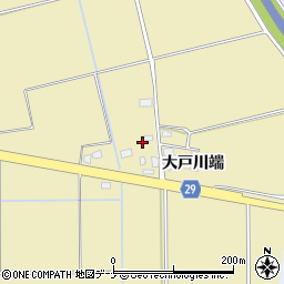 〒013-0316 秋田県横手市大雄潤井谷地の地図