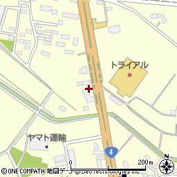 岩泉自動車運輸株式会社　北上営業所周辺の地図