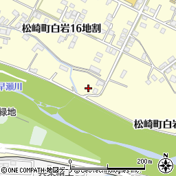 岩手県遠野市松崎町白岩（１７地割）周辺の地図
