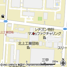 〒024-0002 岩手県北上市北工業団地（その他）の地図