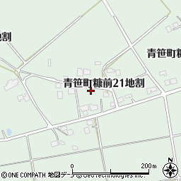 岩手県遠野市青笹町糠前２１地割11周辺の地図