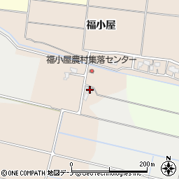 秋田県横手市杉目新屋敷周辺の地図