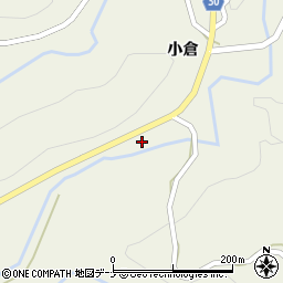 秋田県由利本荘市東由利法内石塚周辺の地図