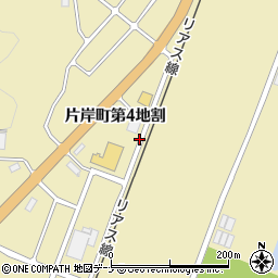 岩手県釜石市片岸町（第４地割）周辺の地図