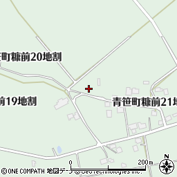 岩手県遠野市青笹町糠前２０地割1周辺の地図