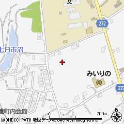 秋田県横手市睦成鶴谷地周辺の地図