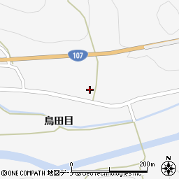 秋田県由利本荘市鳥田目鳥田目64周辺の地図