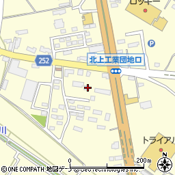 岩手県北上市村崎野１９地割118-29周辺の地図