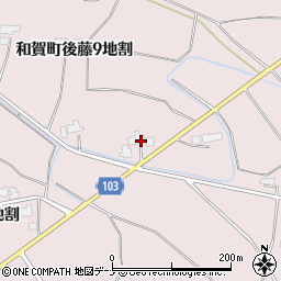 岩手県北上市和賀町後藤９地割106周辺の地図