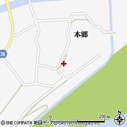秋田県横手市大森町本郷65周辺の地図