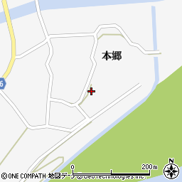 秋田県横手市大森町本郷66周辺の地図