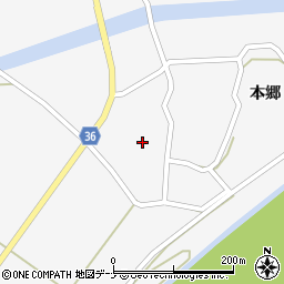 秋田県横手市大森町本郷5周辺の地図