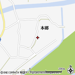 秋田県横手市大森町本郷69周辺の地図