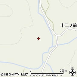 秋田県由利本荘市東由利法内楮畑周辺の地図