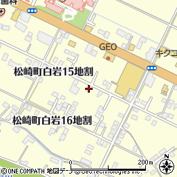 岩手県遠野市松崎町白岩１５地割84周辺の地図