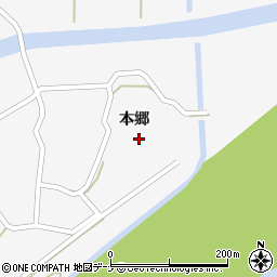 秋田県横手市大森町本郷78周辺の地図