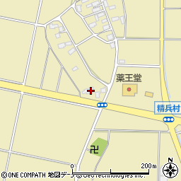 秋田県横手市大雄四ツ屋西18周辺の地図