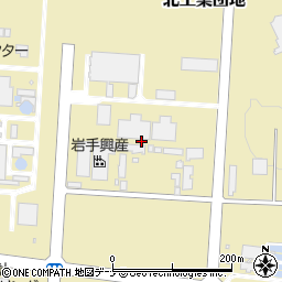 〒024-0102 岩手県北上市北工業団地５番地の地図