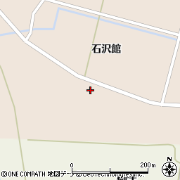 由利本荘警察署石沢駐在所周辺の地図