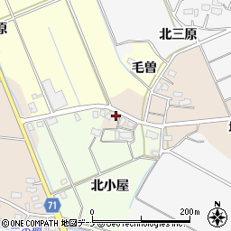 秋田県横手市杉目塚腰9周辺の地図