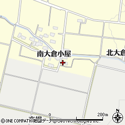 秋田県横手市上境南大倉小屋82周辺の地図
