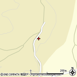 秋田県由利本荘市山内三ツ方森6周辺の地図