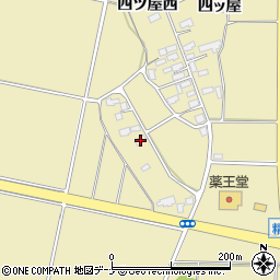 秋田県横手市大雄四ツ屋西44周辺の地図