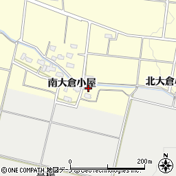 秋田県横手市上境南大倉小屋87周辺の地図