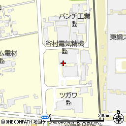 谷村電気精機株式会社　本社工場周辺の地図
