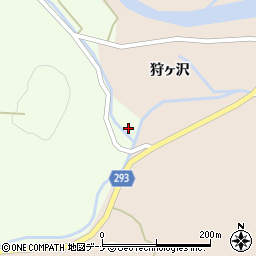 秋田県由利本荘市烏川水沢周辺の地図