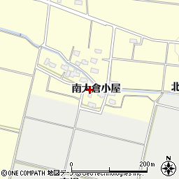 秋田県横手市上境南大倉小屋77周辺の地図