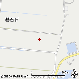 秋田県由利本荘市西目町西目碁石下周辺の地図