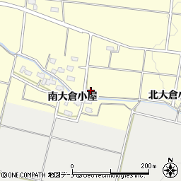 秋田県横手市上境南大倉小屋47周辺の地図