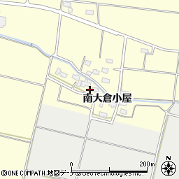 秋田県横手市上境南大倉小屋71周辺の地図
