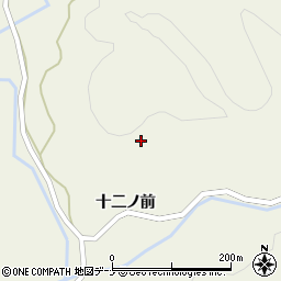 秋田県由利本荘市東由利法内十二ノ前周辺の地図