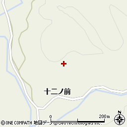 秋田県由利本荘市東由利法内（十二ノ前）周辺の地図