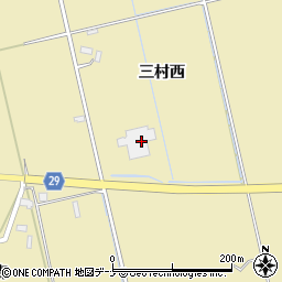 秋田ふるさと農業協同組合　大雄総合支店カントリー周辺の地図