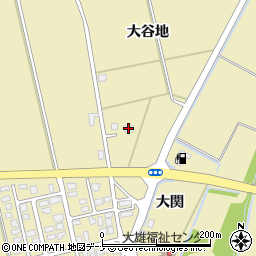 秋田県横手市大雄大谷地98周辺の地図
