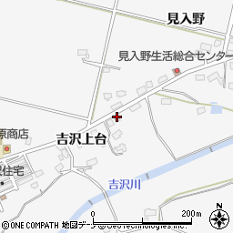 秋田県横手市睦成（吉沢上台）周辺の地図