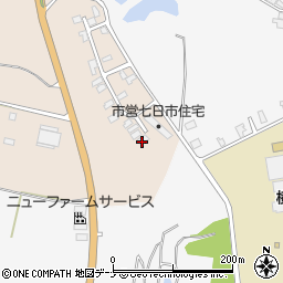 秋田県横手市杉目七日市70-47周辺の地図