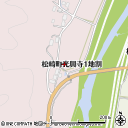 岩手県遠野市松崎町光興寺１地割周辺の地図